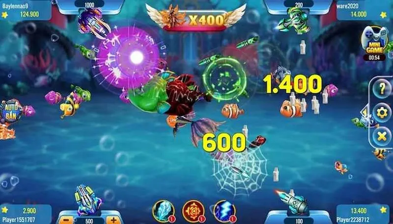 Bắn cá xèng - Nơi cung cấp những cuộc vui hấp dẫn 