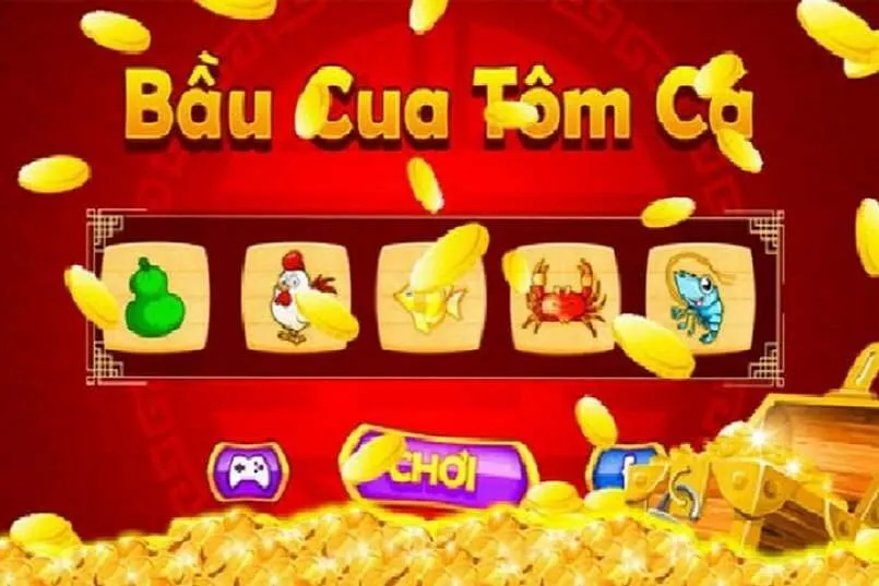 Trò chơi bầu cua tôm cá không giới hạn số lượng người chơi.