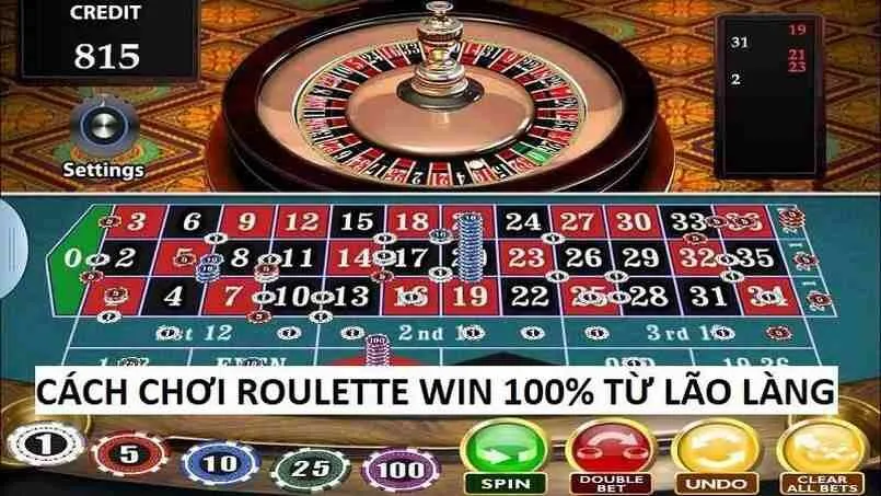 Hướng dẫn cách chơi Roulette cho người mới chơi
