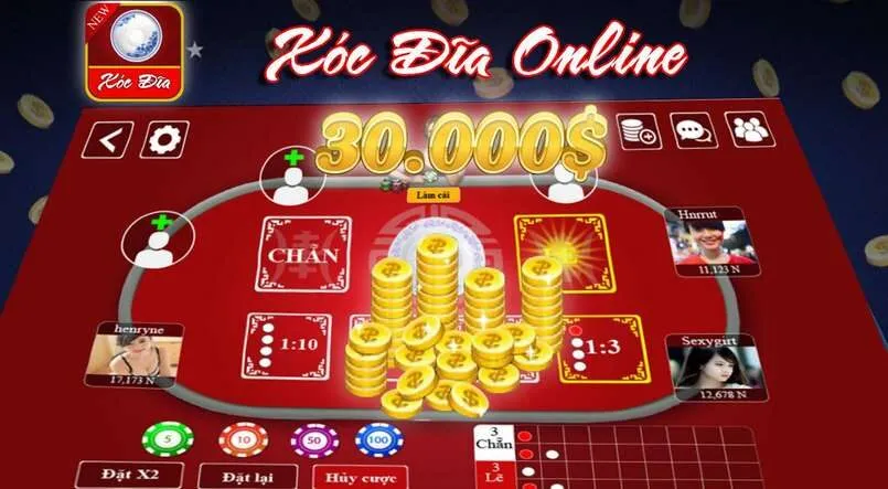 Xóc đĩa vốn là trò dân gian được anh em ưa thích